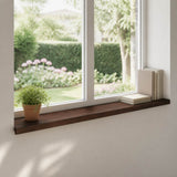 Window Sills 2 pcs Dark Brown 160 x 30 x 2 cm Solid Beech Wood 42048318