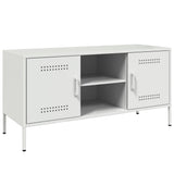 TV Cabinet White 100.5x39x50.5 cm Steel 842993