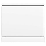 Shoe Cabinet White 80x42x69 cm Engineered Wood 840001
