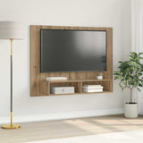 TV Cabinet Set Artisan Oak 120 x 23.5 x 90 cm Engineered Wood 875186