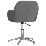 Swivel Office Chair Light Grey Fabric 344712
