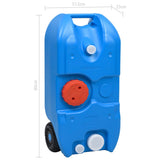Wheeled Water Tank for Camping 40 L Blue 30133