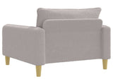 XL Armchair Light Grey Boucl 42043549