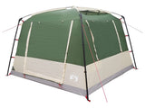 Party Tent Green 4-Person 185T Polyester with PU Coating 42017445