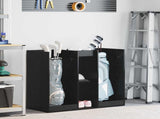 Golf Cabinet Plain Black Oak 102 x 45 x 85.5 cm 899456