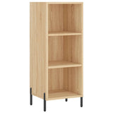 Highboard Sonoma Oak 34.5x34x180 cm Engineered Wood 3200332
