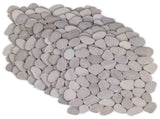 Pebble Tiles Taupe 30 x 30 cm River Pebble 42033534