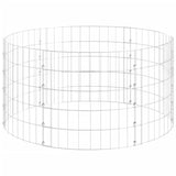 Garden Composter Silver Galvanised steel Large Breathable Design 3115943