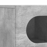 TV Cabinet Concrete Grey 100 x 35 x 40 cm Engineered Wood 891267