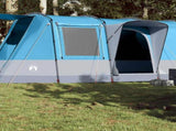 Camping Tent Tunnel 4-Person Blue Waterproof 94629