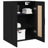 Wall-mounted Cabinet Wall-mounted Black Oak 69.5 x 34 x 90 cm 862952