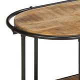 TV Cabinet 160x42x40 cm Solid Wood Rough Mango 4013491