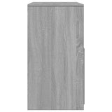 Dressing Table and Stool Grey Sonoma 60x40x113,5 cm 848218