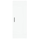 Highboard White 34,5x34x180 cm Engineered Wood 3200465