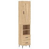 Highboard Sonoma Oak 34.5x34x180 cm Engineered Wood 3200276