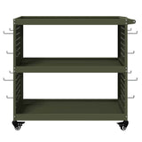 Tool Trolley Olive Green 75 x 35 x 73 cm Cold-rolled Steel 874542