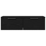 Wall Cabinet Black Oak 68 x 30 x 20 cm Engineered Wood 862776
