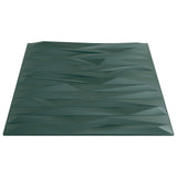 Wall Panels 24 pcs Stone Green 50 x 50 cm XPS Foam 42046088