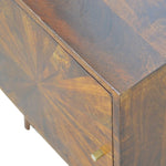 Chestnut Sunrise Cabinet IN1001