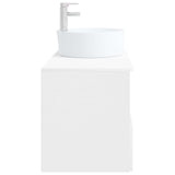Bathroom Furniture Set 2 pcs White Engineered Wood 3404074