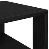 Shoe Rack Black 61x32x87.5 cm Engineered Wood 859852