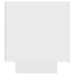 Bedside Cabinet White 100x35x40 cm Engineered Wood 3082765