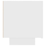 Bedside Cabinet White 100x35x40 cm Engineered Wood 3082765