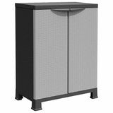 Plastic Cabinet 68x39x92 cm Rattan Design 337898