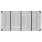 Garden Table Anthracite 200x100x72 cm Steel Mesh 362735