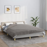 Weighted Blanket with Cover Grey 200x220 cm 9 kg Fabric 3154893