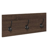 4 Piece Hallway Furniture Set Brown Oak Engineered Wood 847925