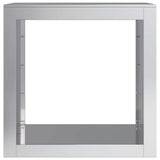 Firewood Rack 60x40x60 cm Galvanised Steel 851008