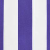 Replacement Fabric for Awning Valance Blue and White Stripe 3 m 367744