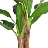 Artificial Banana Tree Plant with Pot 175 cm Green 244455