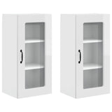 Dishwasher Panel Kalmar 2 pcs High Gloss White 40 x 31 x 80 cm 884643