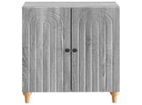 Bathroom Storage Cainet ALKMAAR Grey Sonoma 59.5 x 31 x 80 cm 896181