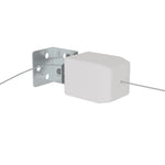 ZNTS Vertical Awning Light Green 60x800 cm Oxford Fabric 148301