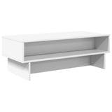 Coffee Table White 100 x 46 x 35 cm Engineered Wood 8000236