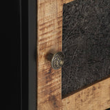 TV Cabinet 120x30x40 cm Rough Mango Wood 323148