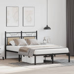 Bed Frame without Mattress Sonoma Oak 120x200 cm Engineered Wood 4106790