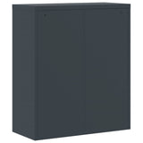 ZNTS File Cabinet Anthracite 90x40x145 cm Steel 3188330