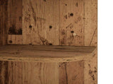 Corner Shelf 2-Tier 41.5 x 41.5 x 72 cm Engineered Wood 8016356