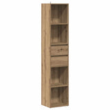Book Cabinet Artisan Oak 36x30x171 cm Engineered Wood 856047
