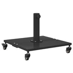 Outdoor Umbrella Base Black 45 x 45 x 31 cm Steel 42009949