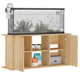 Aquarium Stand Sonoma Oak 121x41x58 cm Engineered Wood 833618