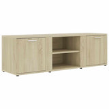 TV Cabinet Sonoma Oak 120x34x37 cm Engineered Wood 801164
