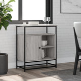 Sideboard Grey Sonoma 69x35x80 cm Engineered Wood 835547