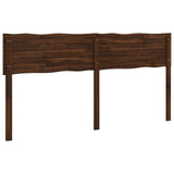 Live Edge Headboard ROSTOCK Dark Brown 180 cm Solid Acacia Wood 903149