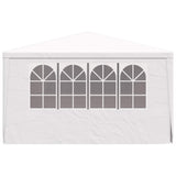Professional Party Tent with Side Walls 4x4 m White 90 g/m 48525