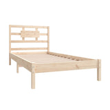 Bed Frame without Mattress 90x190 cm Single Solid Wood 3105630